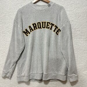 PINK Victoria's Secret With 5th & Ocean Marquette‎ Sweatshirt Terry Cloth Size M
